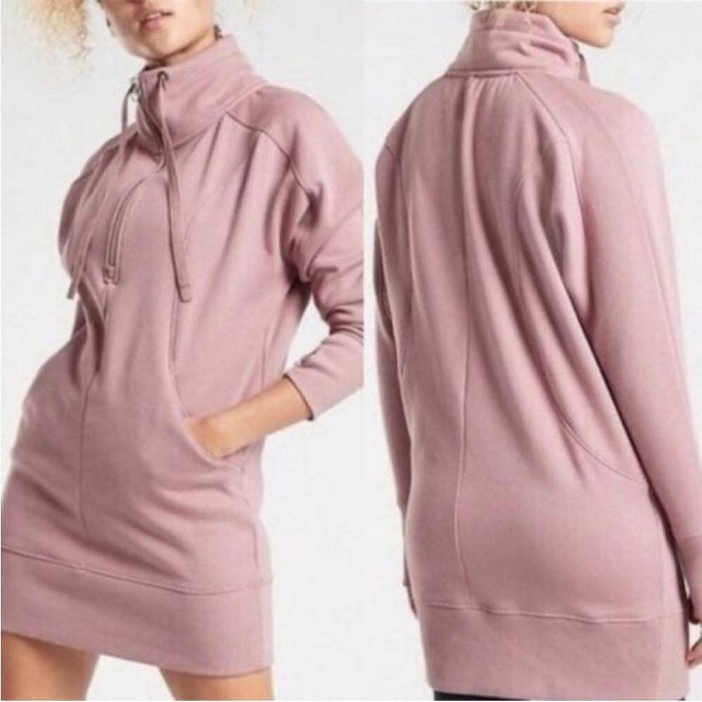 Athleta super cozy sweatshirt dress